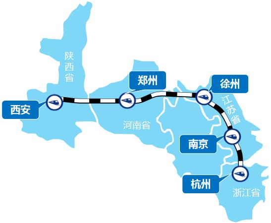 杭州—西安線(xiàn)高鐵列車(chē)廣告
